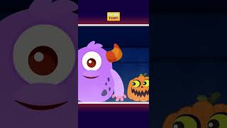 บูบูกำลังเต้นรำในค่ำคืนสุดหลอน! 🌙🎃 #shorts  #spooky #scary #halloween