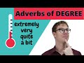 Understanding Adverbs of Degree