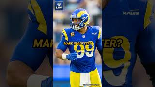 The Constant Aaron Donald Question Could Be a DISTRACTION for LA ⚠️ #aarondonald #rams #nfl
