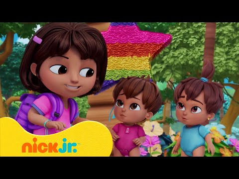 דורה: הממתקים שבתוך הפיניאטה | ניק ג'וניור #dora #דורה