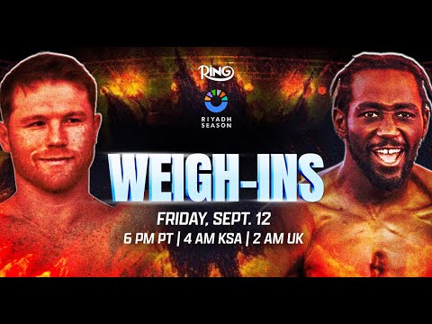 Canelo Alvarez vs Terence Crawford Weigh-In | LIVE From Las Vegas