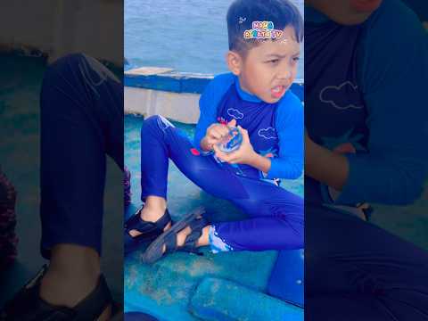 Agra ketakutan naik perahu di gigit hiu⁉️😱Part 1916