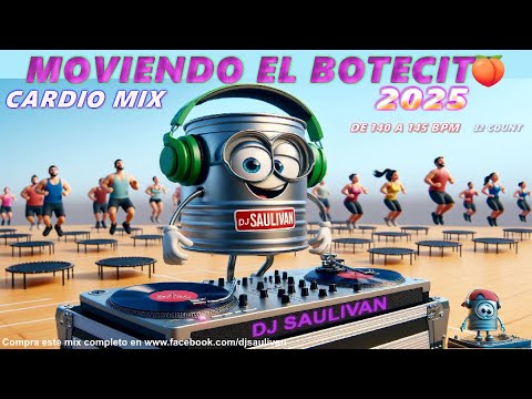 MOVIENDO EL BOTECITO CARDIO MIX 2025 VERSION DE 140 A 145 BPM DEMO @djsaulivan