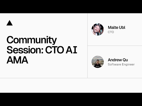 Community Session: CTO AI AMA