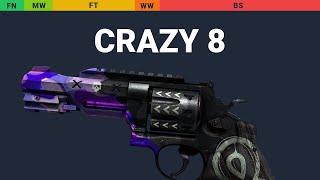 R8 Revolver Crazy 8 Wear Preview