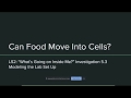 Cell Membrane and Dialysis Experiment