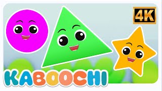 Shapes Song for Kids | Kids Learning Song | Learn Shapes | Kaboochi Kids