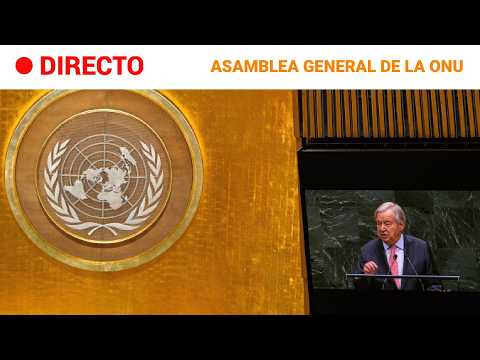 🔴 DIRECTO | Sesión vespertina de la Asamblea General de la ONU | RTVE Noticias