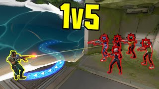 20 Minutes of VALORANT Players Winning IMPOSSIBLE 1v5s