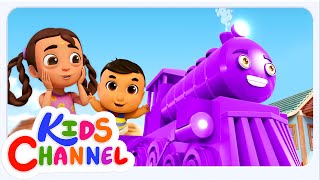 Chuk Chuk Rail Gadi Song, চুক চুক রেলগাড়ি, Amar Putul Shona + Bangla Rhymes by Nimboo Kids