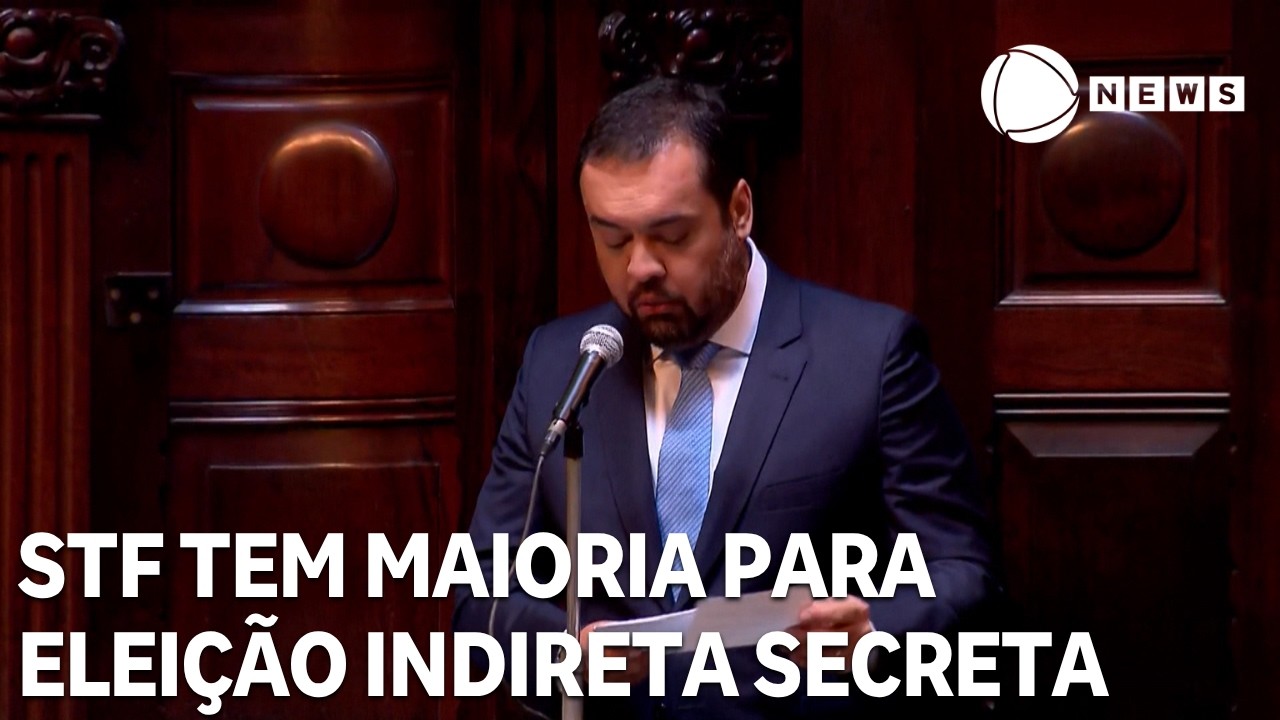 STF decide por voto secreto em eleição indireta para governo do RJ TV Online STF decide por voto secreto em eleição indireta para governo do RJ