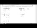 Operations with Fractions and Integers