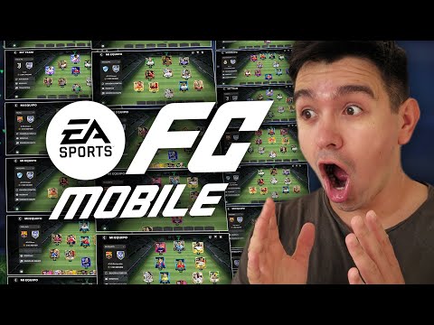 LOS MEJORES 😱 EQUIPOS DEL FC MOBILE ! Reaccionando a plantillas #1