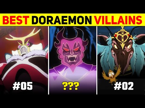 Top 10 Strongest Doraemon Villains Ranked
