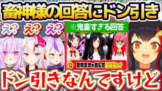 【畜神様】畜神ミオの『鬼畜すぎる回答』があまりに斜め上すぎて、ドン引きしてしまうホロメン達w【ホロライブ切り抜き/大神ミオ/ラプラス・ダーク