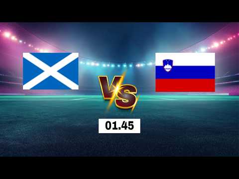 LIVE 🔴 Scotland vs Slovenia | UEFA Nations League 2026 | Live Score