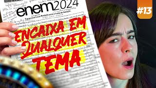 REDAÇÃO PRONTA PARA USAR NO ENEM ATUALIZADA!