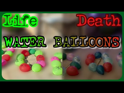 POPPING WATER BALLOONS and then FOLLOWING THEM into the AFTERLIFE!! (18 mins of pure DESTRUCTION)