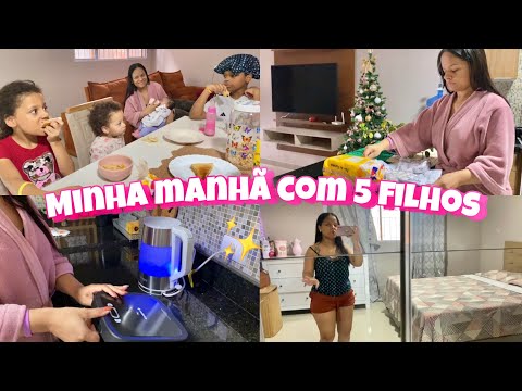 ROTINA DA MANHÃ - EM RITMO DE FÉRIAS - OLHA OQUE COMPREI - Aline vida de mãe