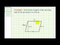 Understanding Perimeter and Missing Sides in Parallelograms