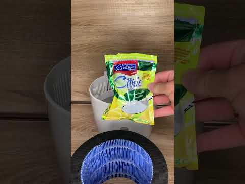 How To Clean a Humidifier Filter in Natural Way #shorts #humidifier #cleaning