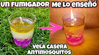 NUNCA MAS vuelvas a comprar ANTIMOSQUITOS! Como HACER Velas PARA Quitar Mosquitos de Casa