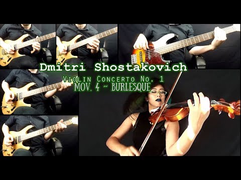 Shostakovich Violin Concerto #1: Mov. #4 (Heavy Metal Version)