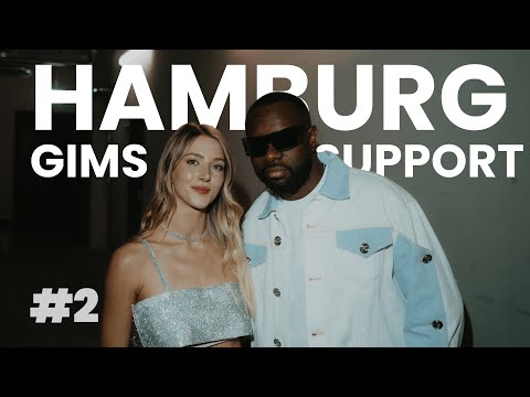 SUPPORT ACT BEI GIMS: Was hinter den Kulissen passiert ist!  [Vlog #2 Hamburg 🇩🇪 &🇫🇷 ] #gims
