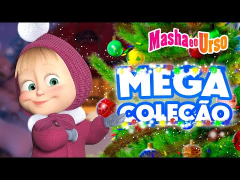 Masha e o Urso 👱‍♀️🐻 🎯🎆 MEGA Coleção: Soluções de Ano Novo 🗓️💪 Coleção de desenhos animados