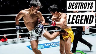 This Is The Next Kickboxing Star!!!  CRAZY FIGHT STYLE
