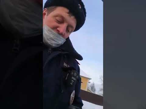 Полицейский из Коми прочитал проповедь нарушительнице