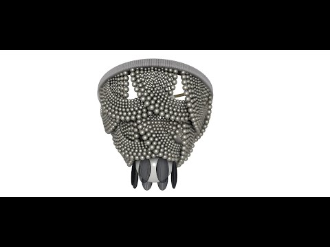 Sketchup Modeling Chandelier Pearls