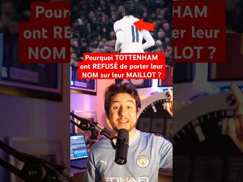 Un MAILLOT très SPÉCIAL ⛔️ #football #premierleague #maillot #tottenham #arsenal #manchesterunited