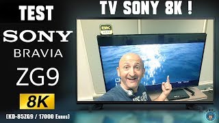 Vido-Test : TEST : TV SONY 8K ! (KD-85ZG9  17.000 Euros !)