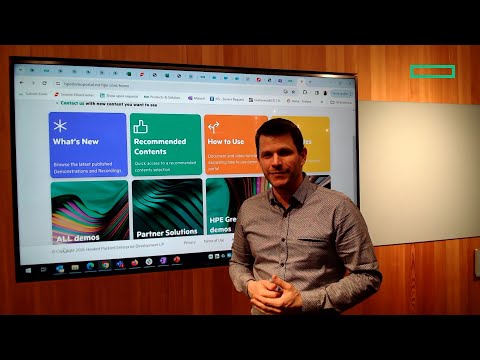 Bring solutions to life with the HPE Demo Portal