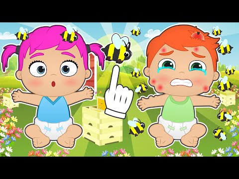BEBÉS ALEX Y LILY 🐝🍯 Cómo Sobrevivir a un Ataque de Picaduras de Abejas