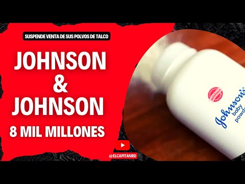 Johnson & Johnson pagará 8 mil millones por talco