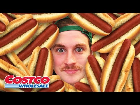 I Ate Nothing But The Costco Hot Dog Meal for 1 Week