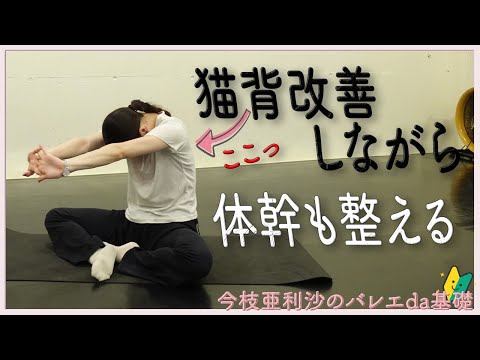 バレエストレッチ【必見】姿勢と体幹を整える!