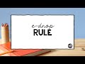 E-Drop Rule and Suffixes