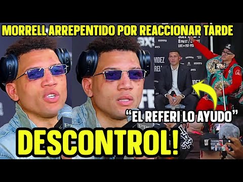 MORRELL ARREPENTIDO! EXPLICA SU GRAN ERROR Y ACUSAN A REFERI DE AYUDAR A BENAVIDEZ  EN ESPAÑOL