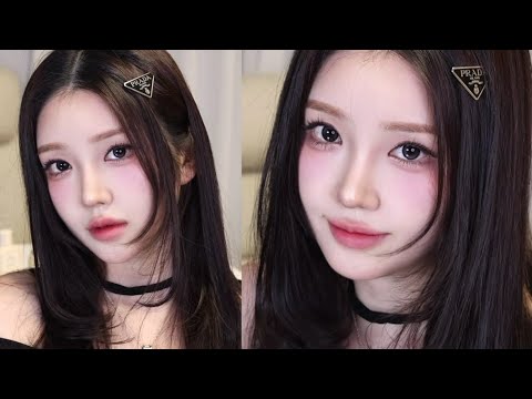 GRWM 요즘 바뀐 코 쉐딩 법👃🏻최애 쿨톤 템들로 하는 앞트임, 애굣살 만들기 꿀팁 알려주는 메이크업