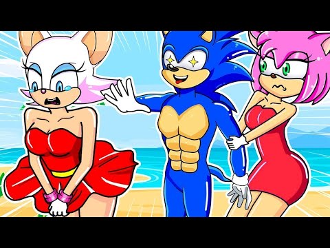 rROUGE or AMy - SONIC COMEDY 2D -  FUNNY