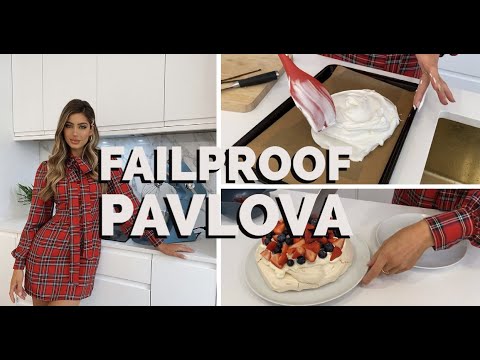 Belle Lucia//How to make Pavlova//Easy recipe//