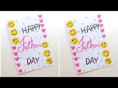 🥰 Last Minute 🥰 Father's Day Card Idea 2025 / how to make father's day card / diy father's day gift