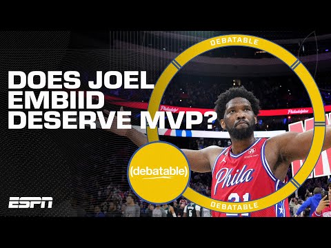 Does Joel Embiid deserve the MVP over Nikola Jokic? | (debatable) video clip