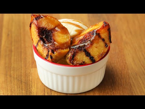 Grilled-Peach Sundaes In 15 Minutes Or Less // Presented by BuzzFeed & GEICIO