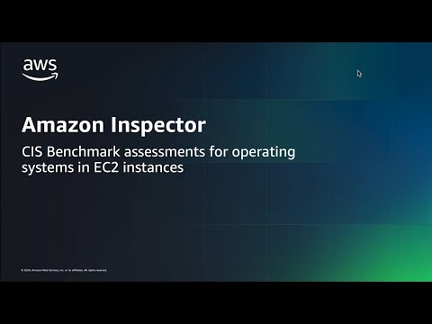 Amazon Inspector: CIS Benchmark assessments for EC2 instances | Amazon Web Services