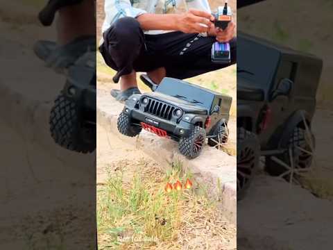 4/4 Thar कार बनाएं | remote control 4x4 car #thar#car #motor #project @GudangKreatif2020 #shorts