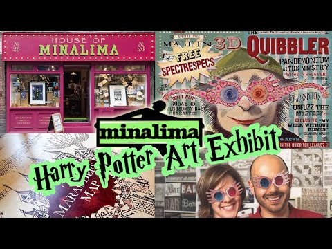 HARRY POTTER ART EXHIBIT | the Luna diaries